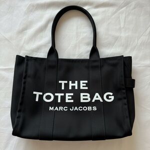 Authentic Marc Jacobs Black Tote Bag - Large Size